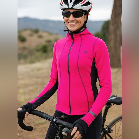 Pearl Izumi Elite Escape Thermal Outdoor Jacket, Hot Pink, Womens size XS - Picture 1 of 16